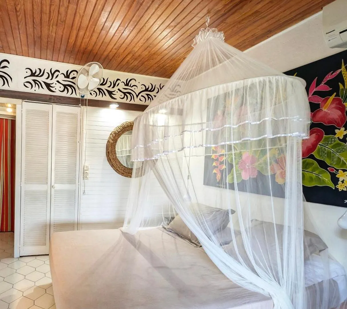 Apartament Studio Bwa Banbou Dans Villa Fleurs Des Iles Le Vauclin Martynika